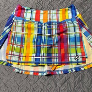 Ink N Burn Running skort Rainbow Size 6